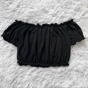 Bershka Off Shoulder Top